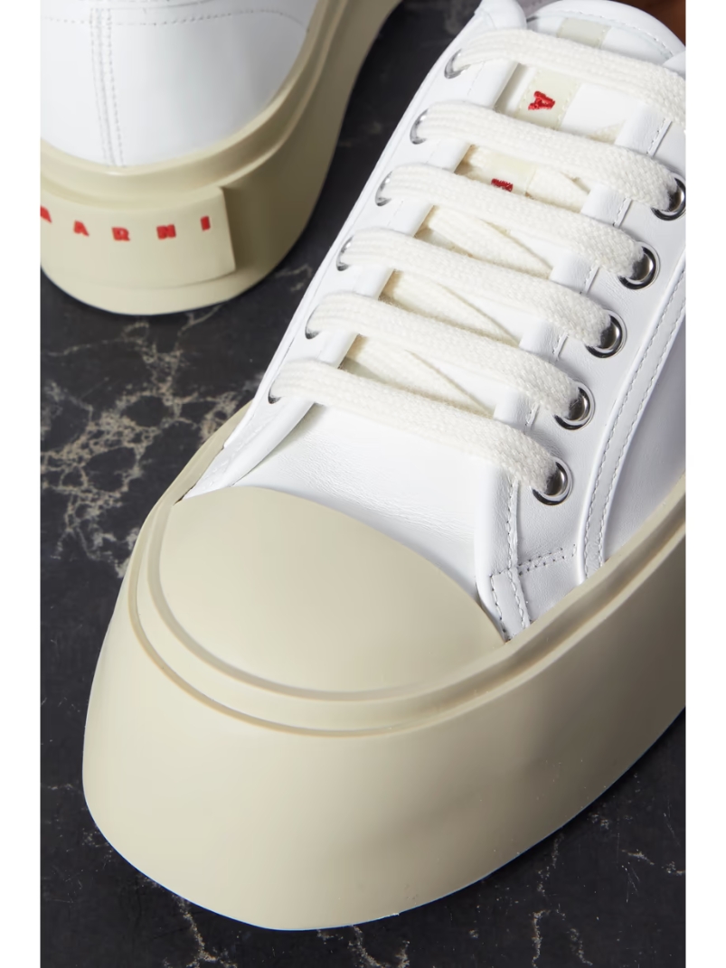 Pablo leather platform sneakers Pablo leather platform sneakers