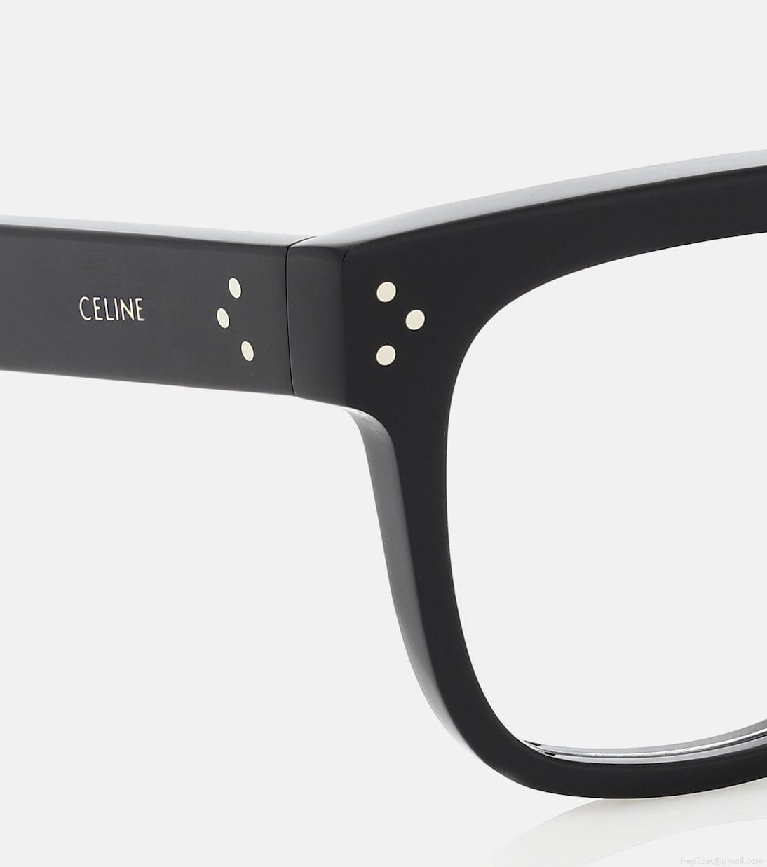Celine EyewearSquare acetate glasses Celine EyewearSquare acetate glasses