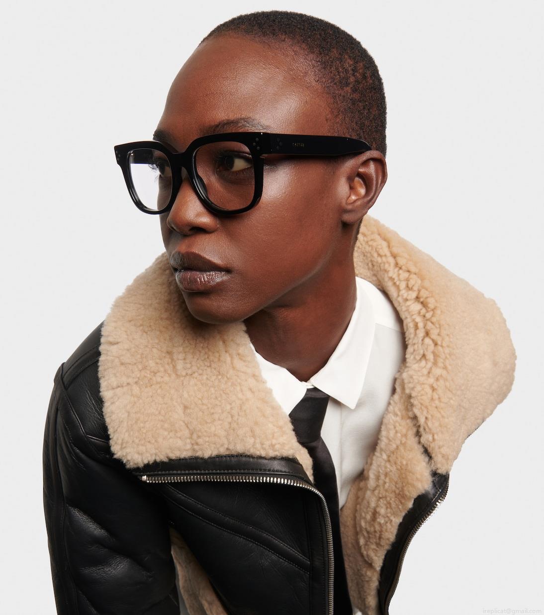 Celine EyewearSquare acetate glasses Celine EyewearSquare acetate glasses