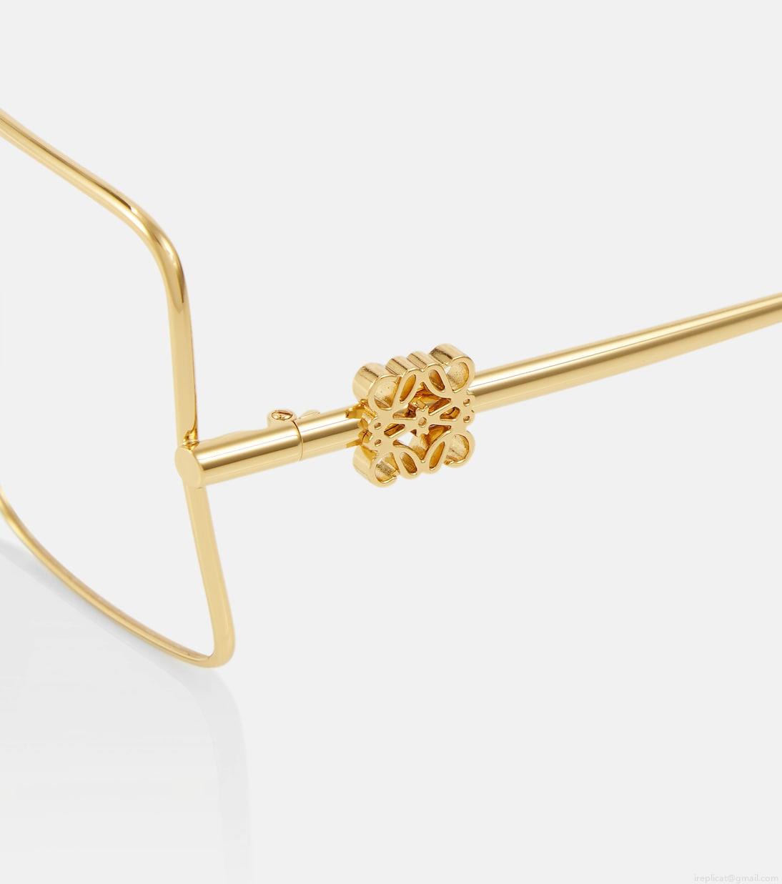 LoeweAnagram oversized glasses LoeweAnagram oversized glasses