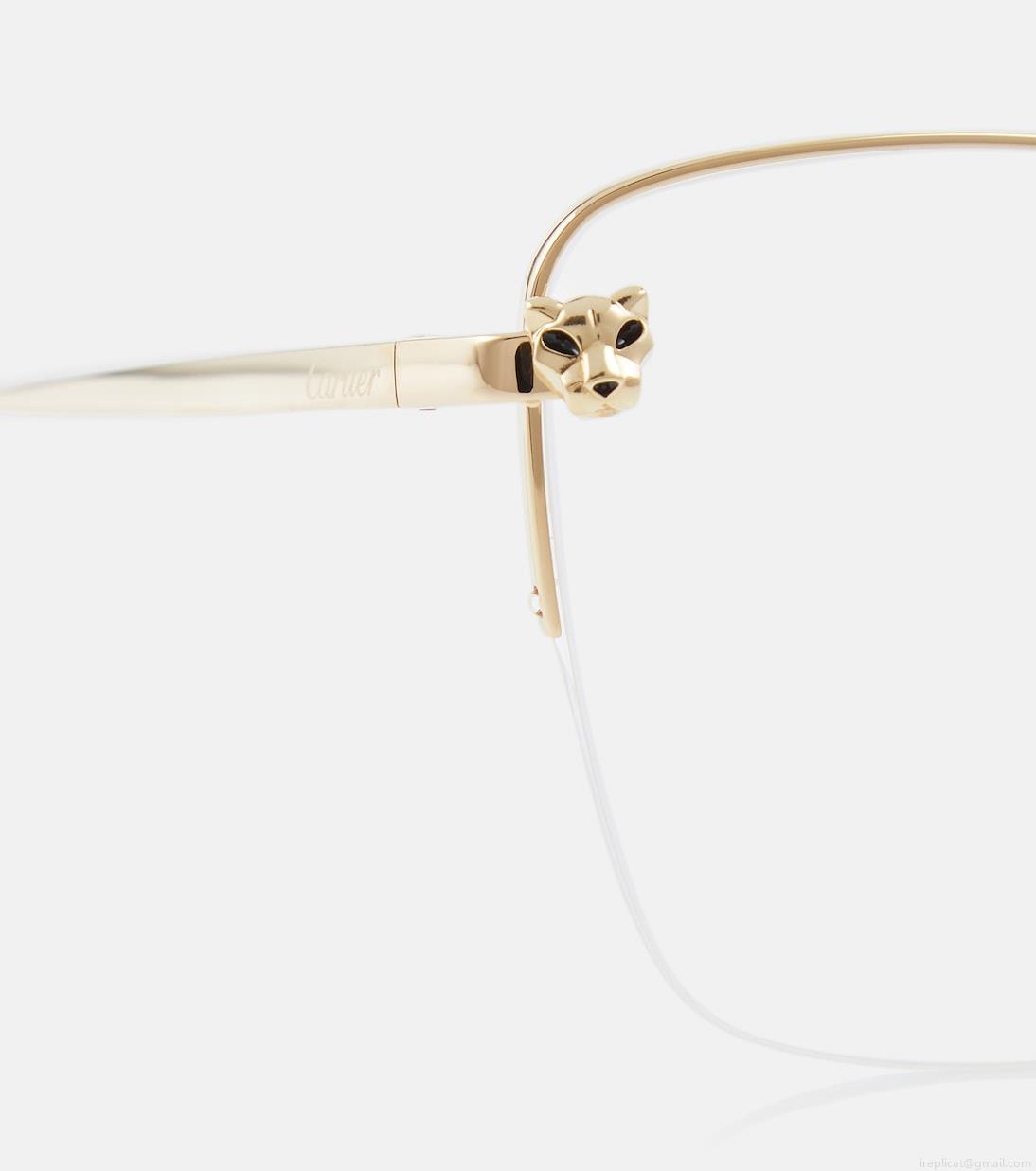 Cartier Eyewear CollectionPanthère de Cartier oversized glasses Cartier Eyewear CollectionPanthère de Cartier oversized glasses