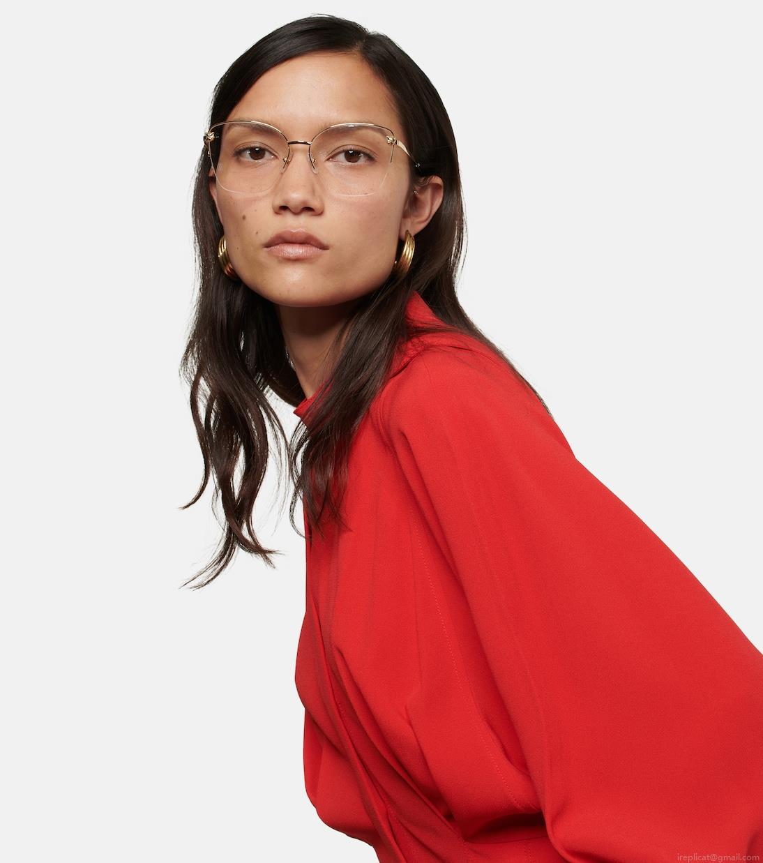 Cartier Eyewear CollectionPanthère de Cartier oversized glasses Cartier Eyewear CollectionPanthère de Cartier oversized glasses