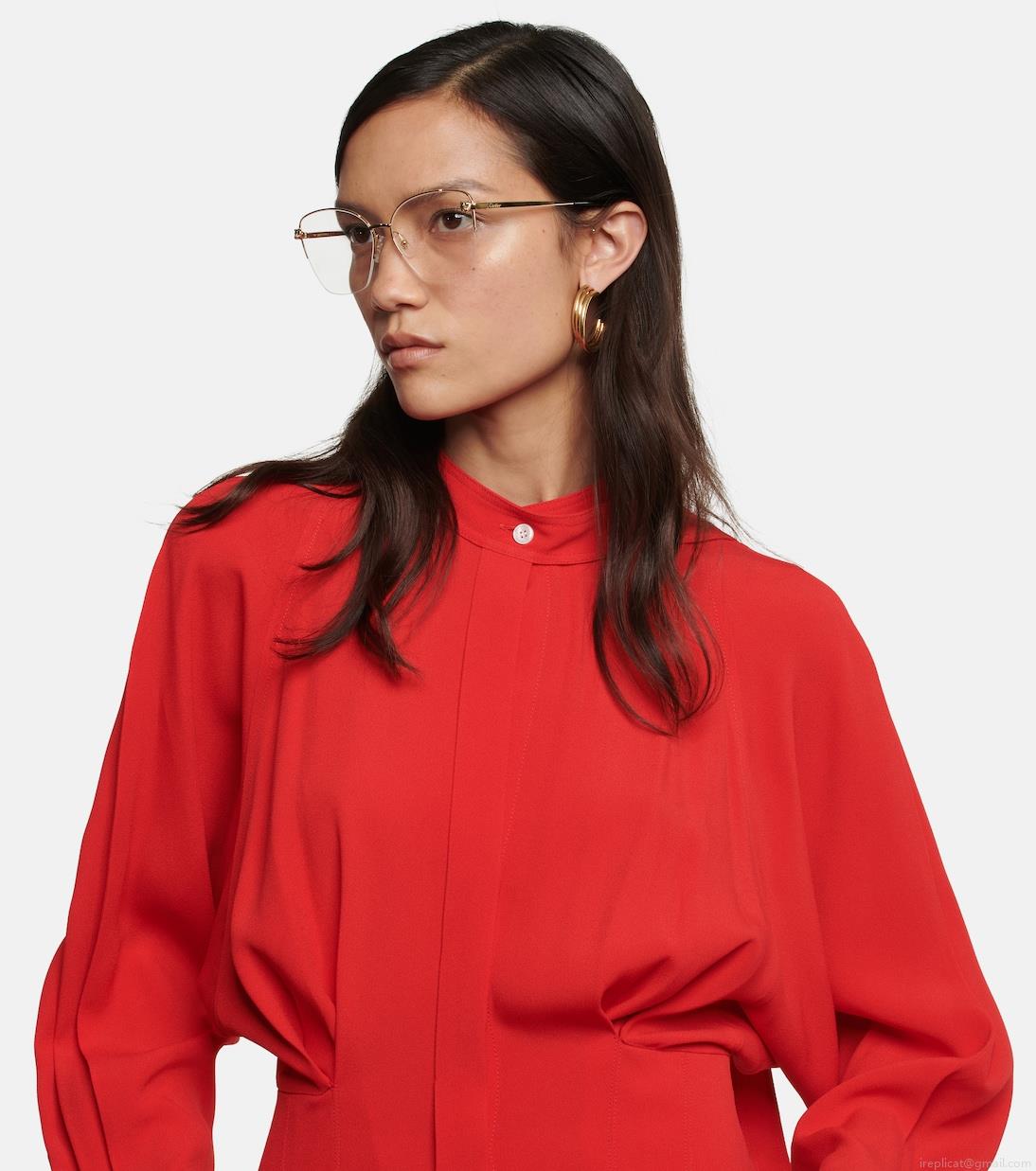 Cartier Eyewear CollectionPanthère de Cartier oversized glasses Cartier Eyewear CollectionPanthère de Cartier oversized glasses