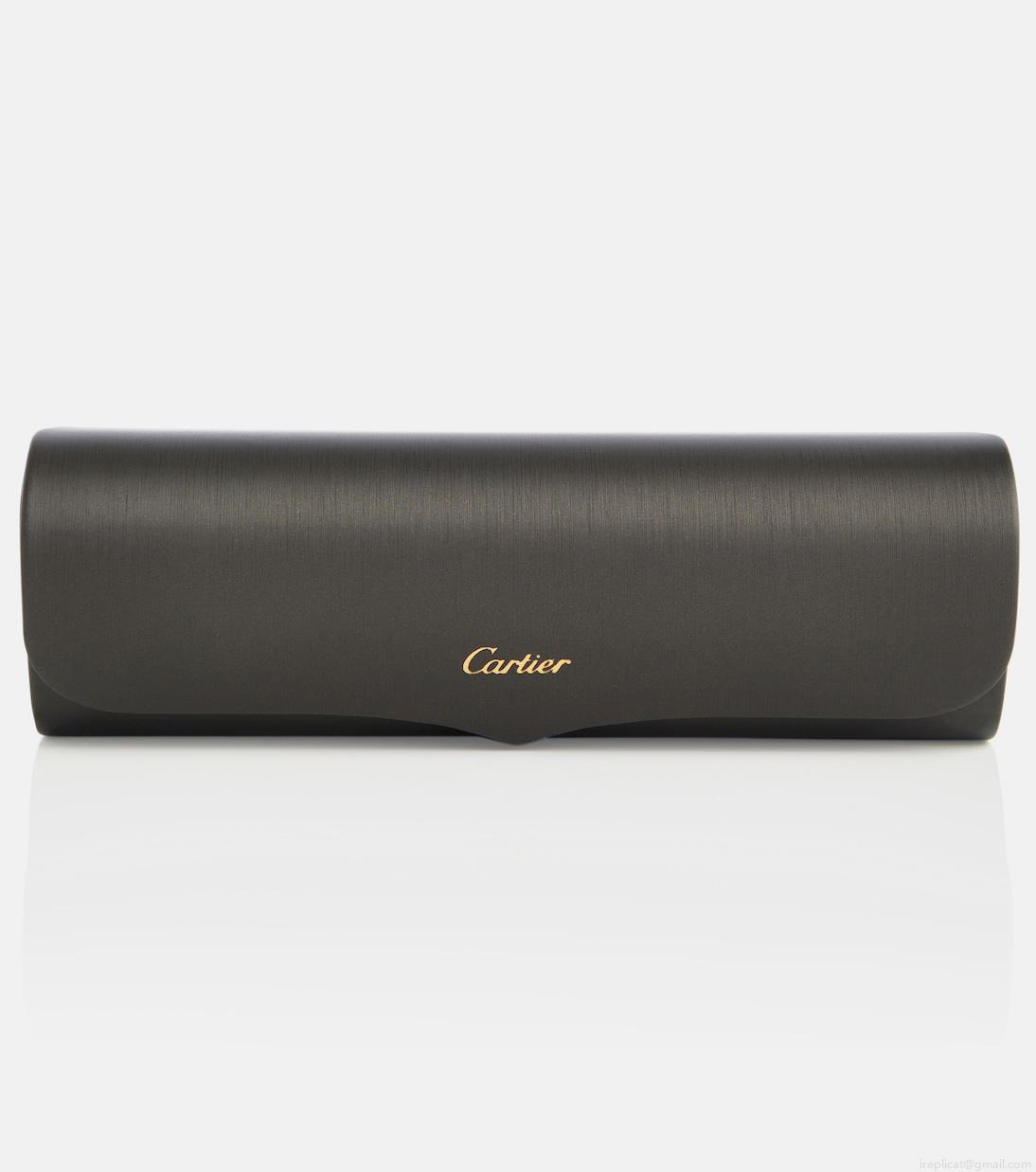 Cartier Eyewear CollectionPasha de Cartier round glasses Cartier Eyewear CollectionPasha de Cartier round glasses
