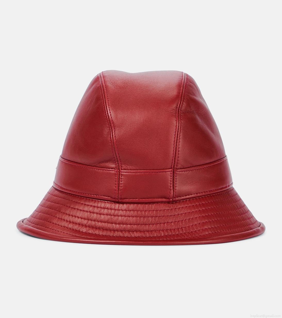 Loro PianaMeryl leather bucket hat Loro PianaMeryl leather bucket hat