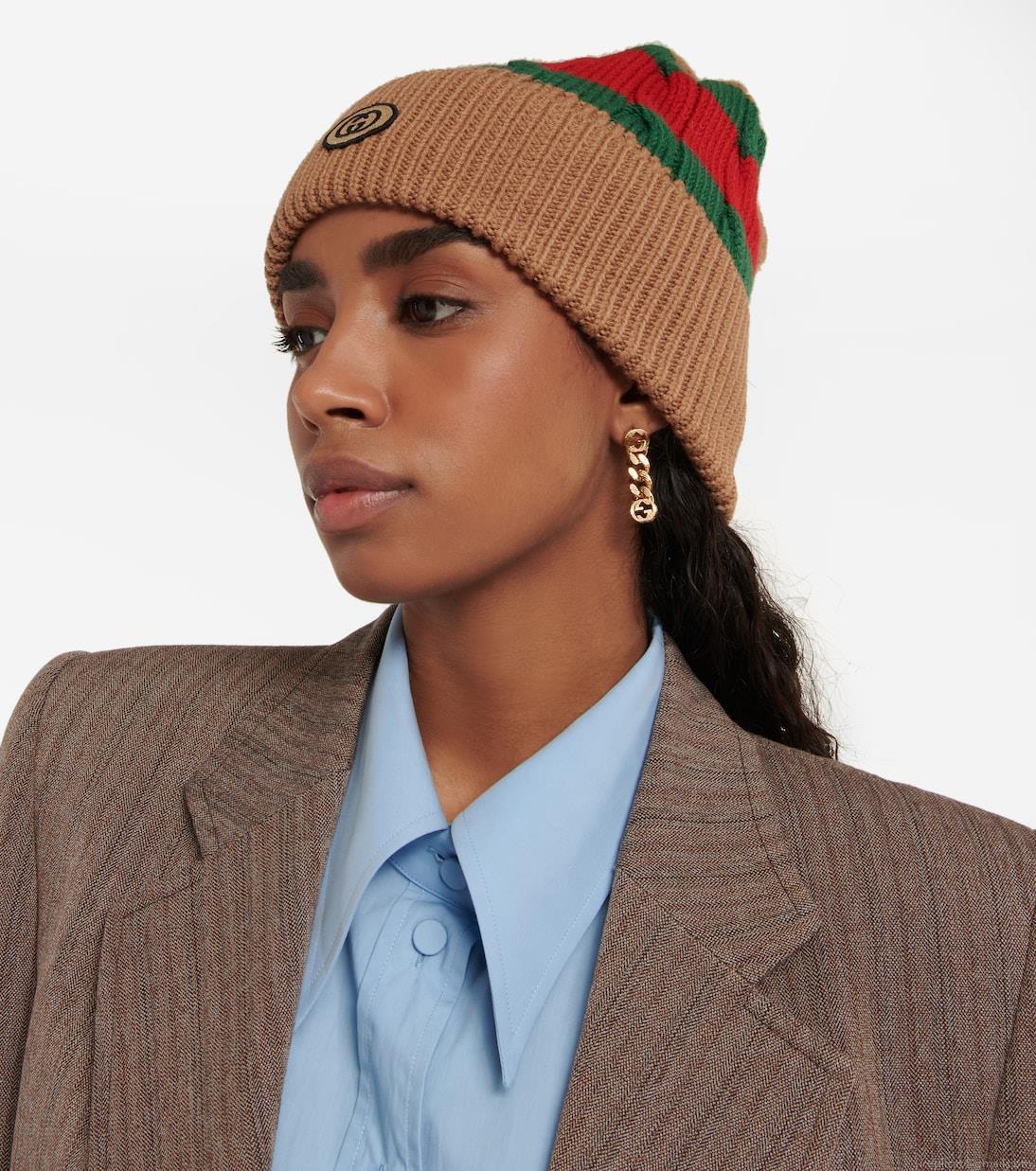 GucciStriped wool beanie GucciStriped wool beanie