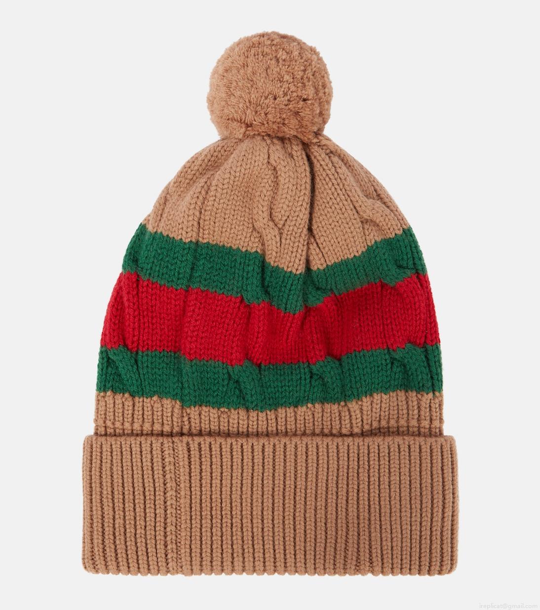 GucciStriped wool beanie GucciStriped wool beanie