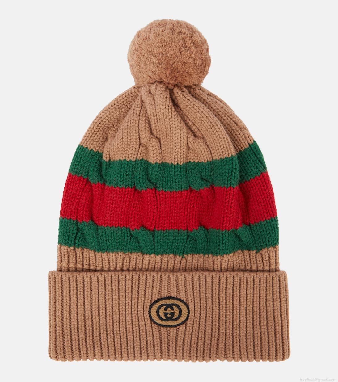 GucciStriped wool beanie GucciStriped wool beanie