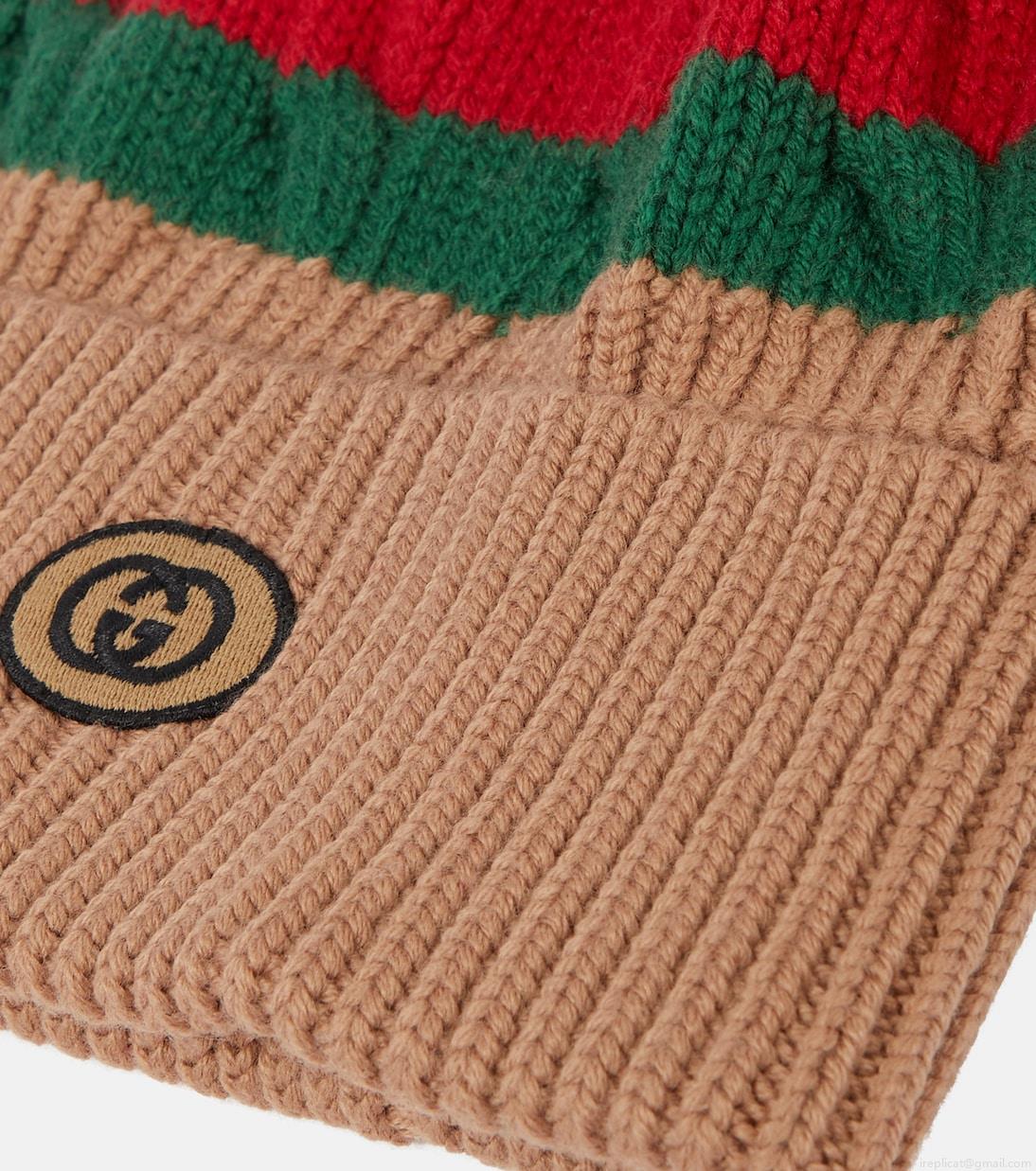 GucciStriped wool beanie GucciStriped wool beanie