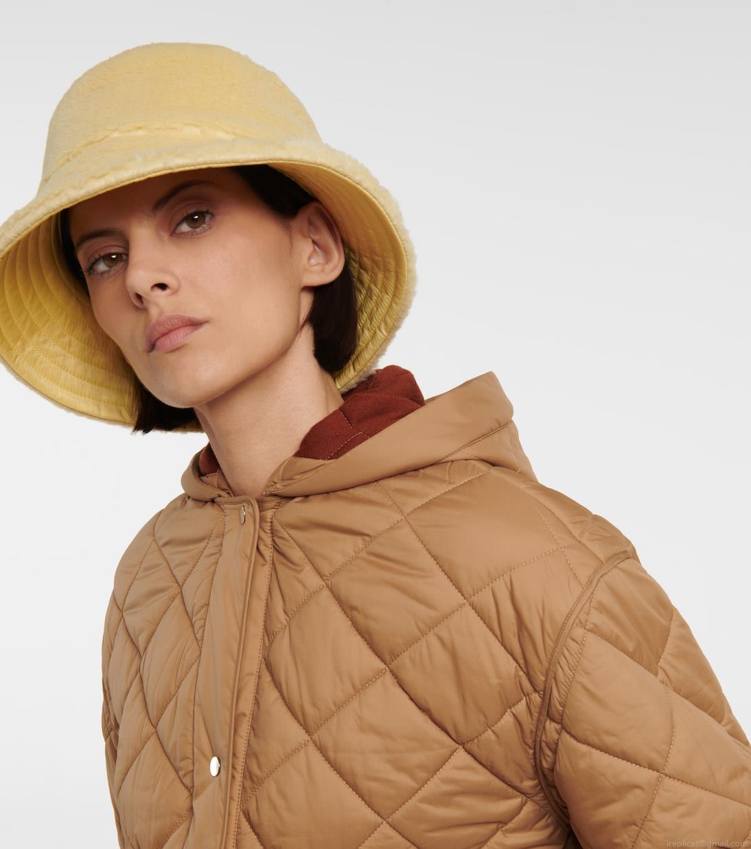 Loro PianaZita cashmere and silk bucket hat Loro PianaZita cashmere and silk bucket hat