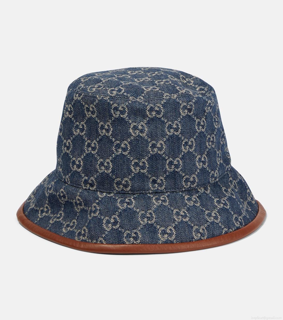 GucciGG jacquard denim bucket hat GucciGG jacquard denim bucket hat