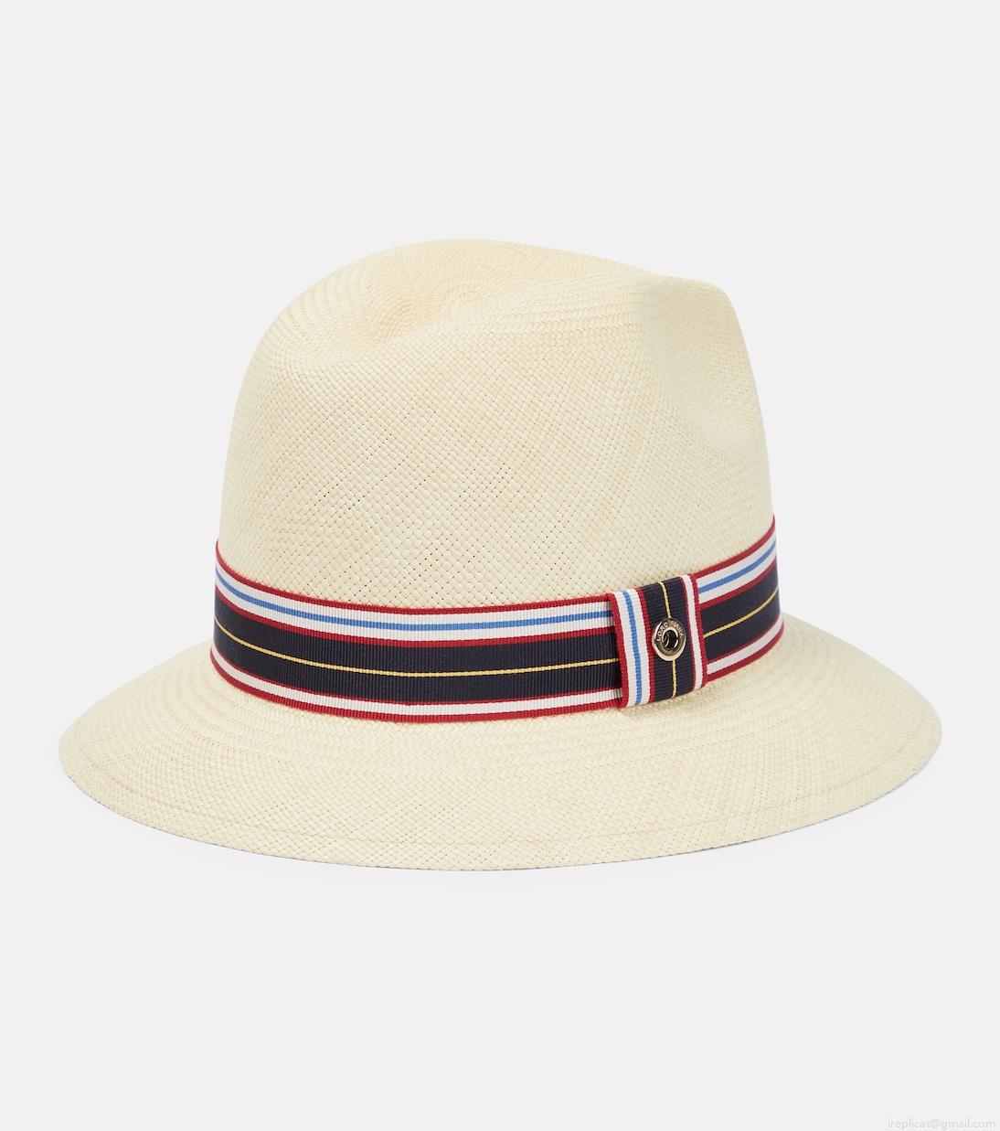 Loro PianaThe Suitcase Stripe Ingrid Panama hat Loro PianaThe Suitcase Stripe Ingrid Panama hat