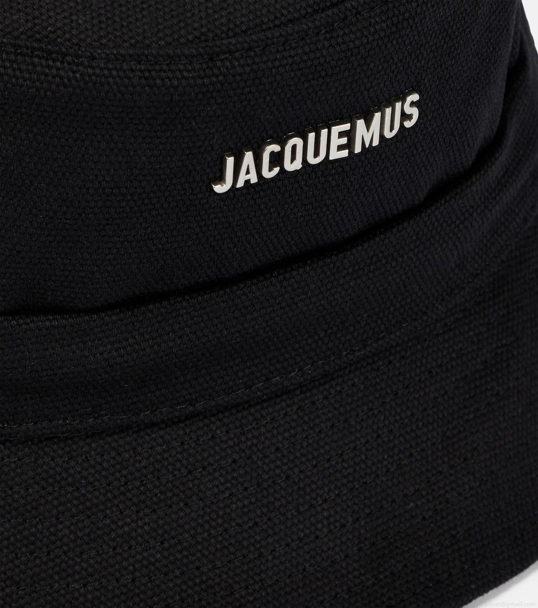 JacquemusLogo canvas bucket hat JacquemusLogo canvas bucket hat