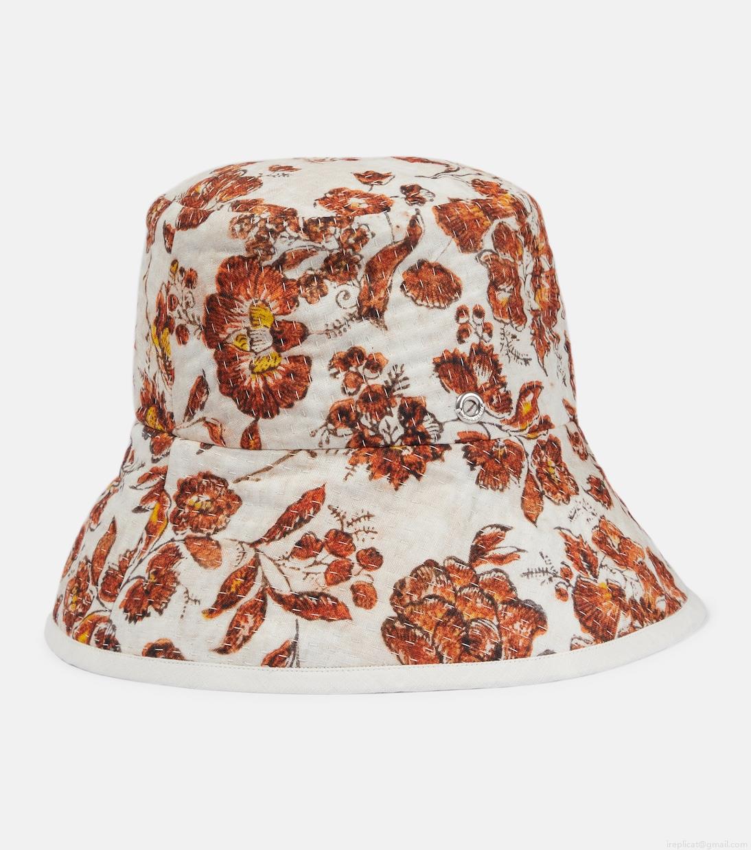 Loro PianaReversible floral bucket hat Loro PianaReversible floral bucket hat