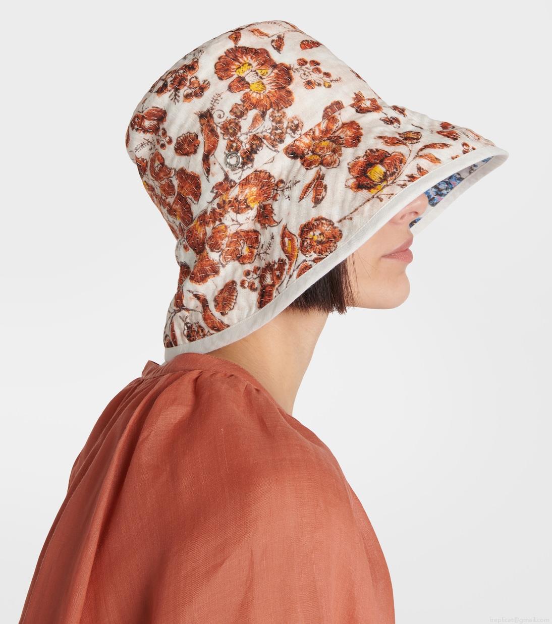 Loro PianaReversible floral bucket hat Loro PianaReversible floral bucket hat