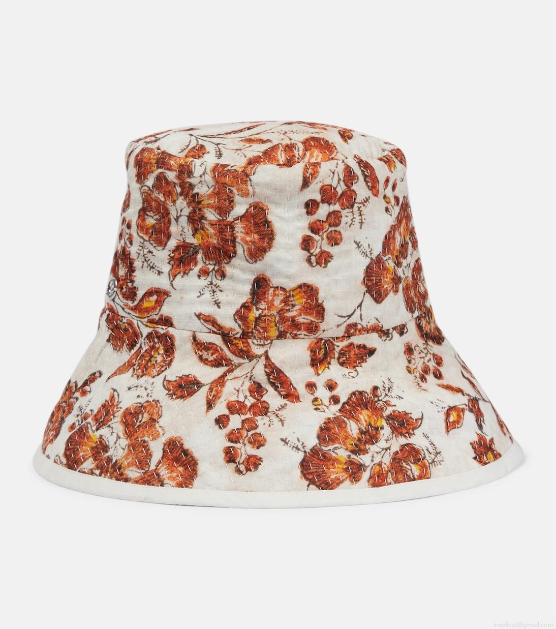 Loro PianaReversible floral bucket hat Loro PianaReversible floral bucket hat