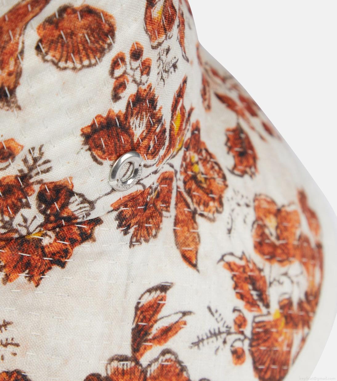 Loro PianaReversible floral bucket hat Loro PianaReversible floral bucket hat