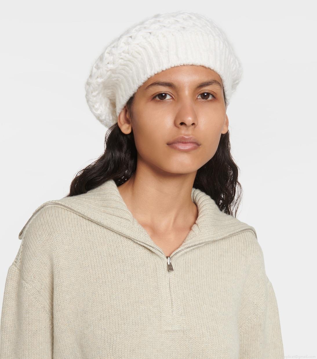 Loro PianaCashmere and silk beret Loro PianaCashmere and silk beret