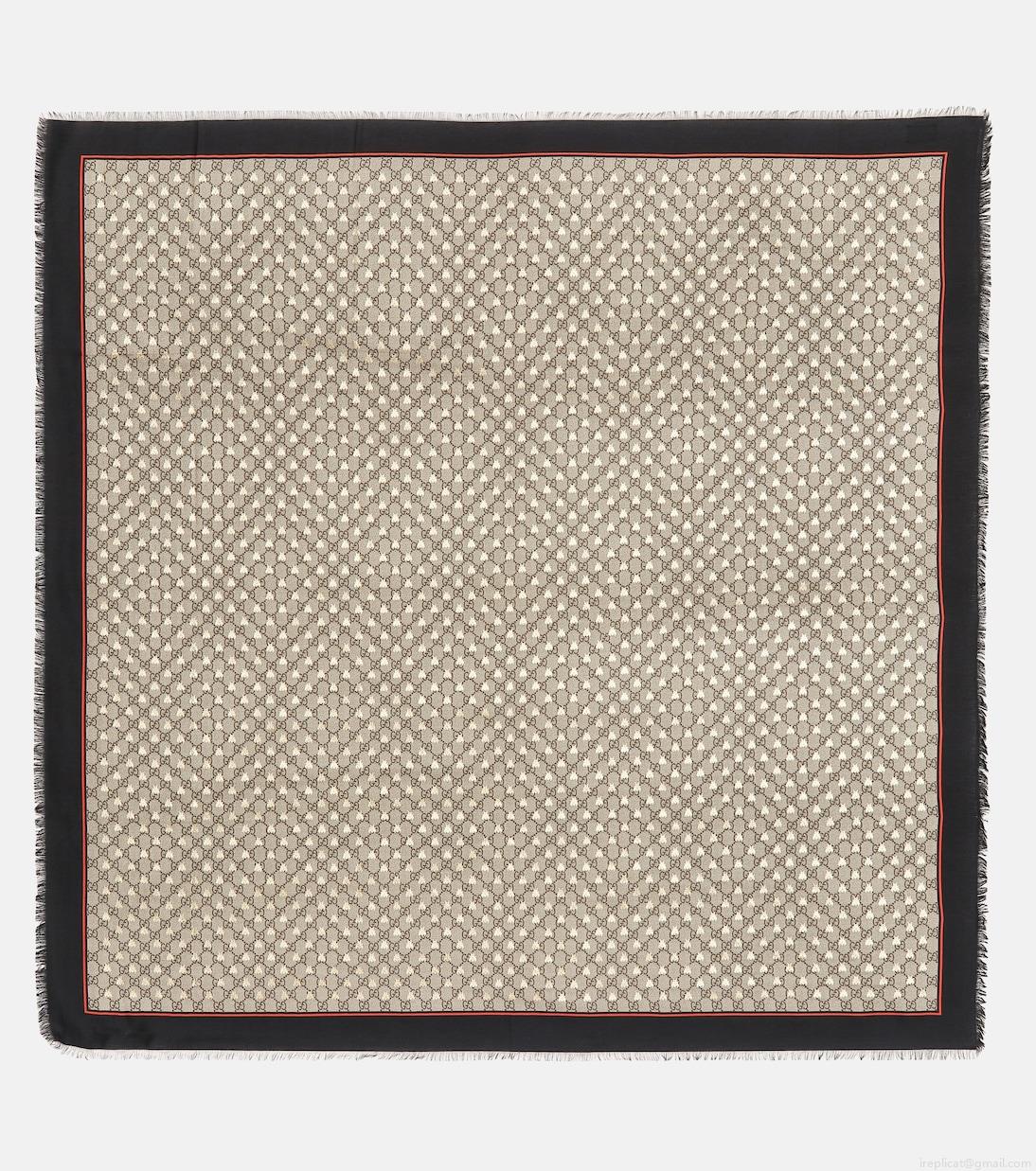 GucciGG silk-blend scarf GucciGG silk-blend scarf