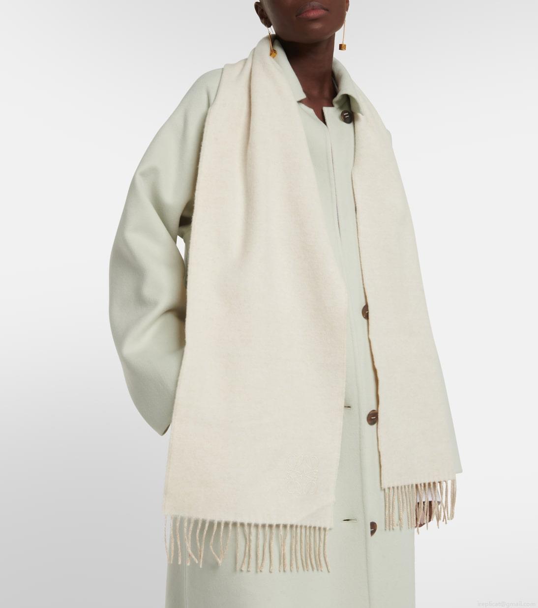 LoeweWool and cashmere scarf LoeweWool and cashmere scarf