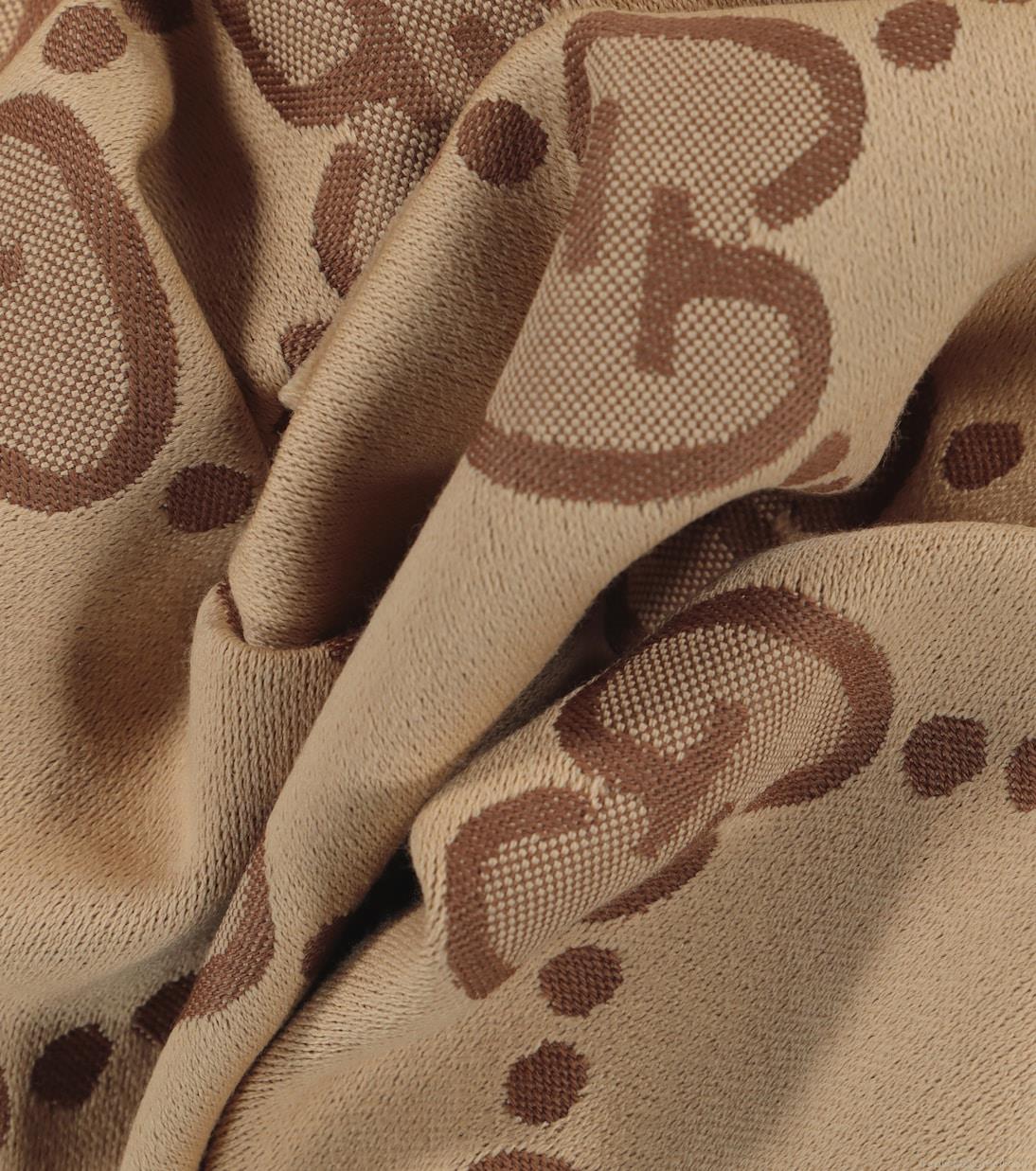 GucciGG wool jacquard scarf GucciGG wool jacquard scarf