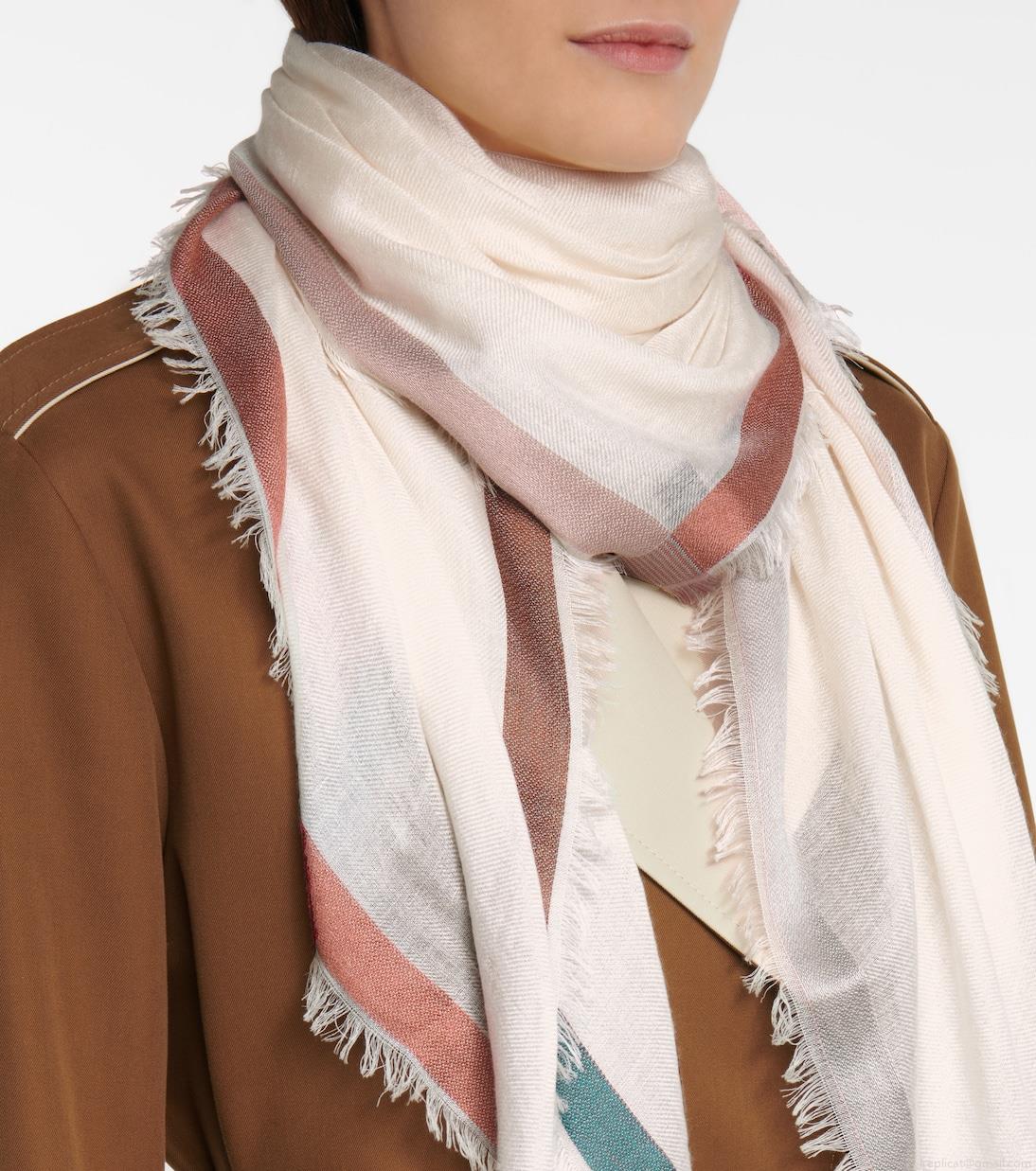 Loro PianaCashmere and silk scarf Loro PianaCashmere and silk scarf