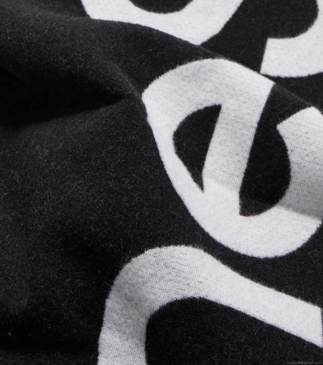 Acne StudiosToronty wool-blend jacquard scarf Acne StudiosToronty wool-blend jacquard scarf