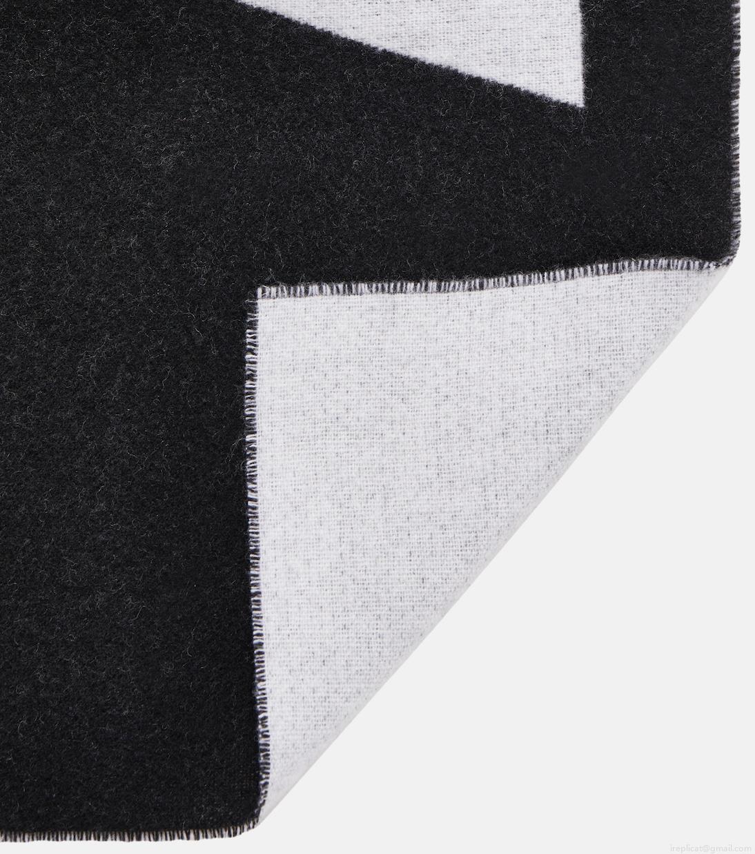 Acne StudiosToronty wool-blend jacquard scarf Acne StudiosToronty wool-blend jacquard scarf