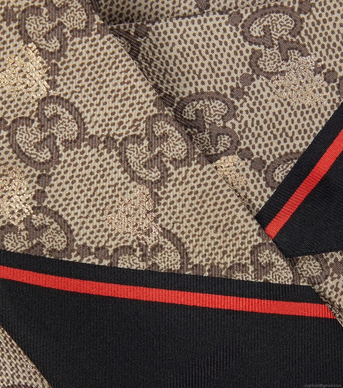 GucciGG jacquard silk scarf GucciGG jacquard silk scarf