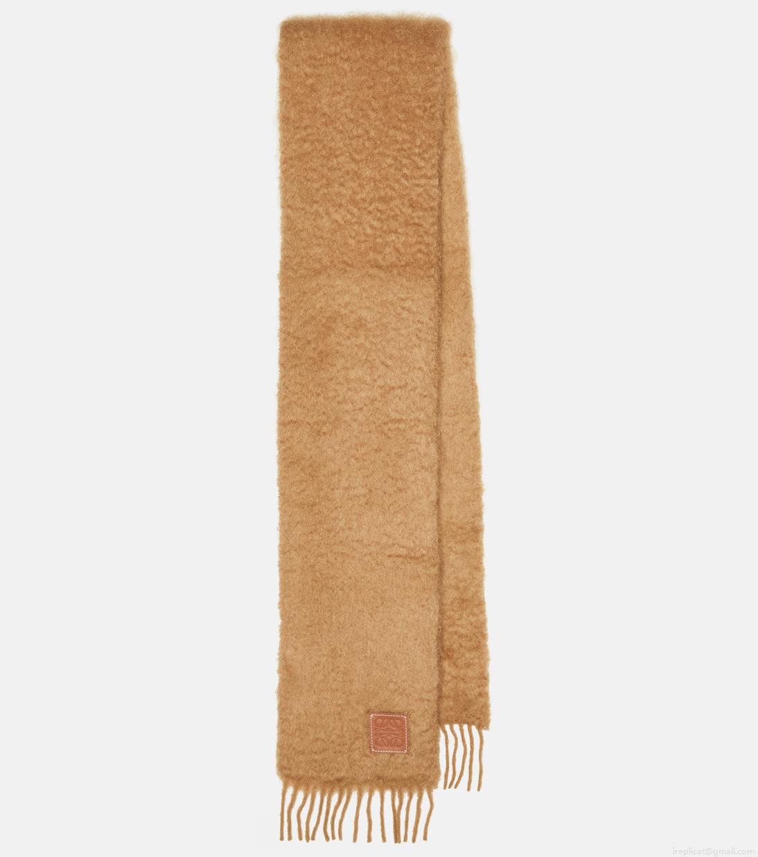 LoeweMohair and wool-blend scarf LoeweMohair and wool-blend scarf