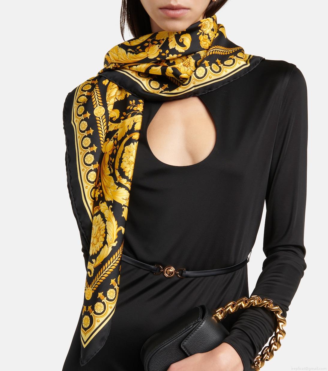VersaceBarocco silk scarf VersaceBarocco silk scarf