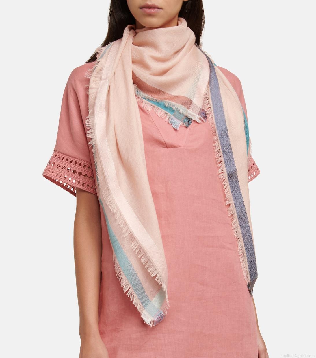 Loro PianaSoffio Rainbow cashmere and silk scarf Loro PianaSoffio Rainbow cashmere and silk scarf