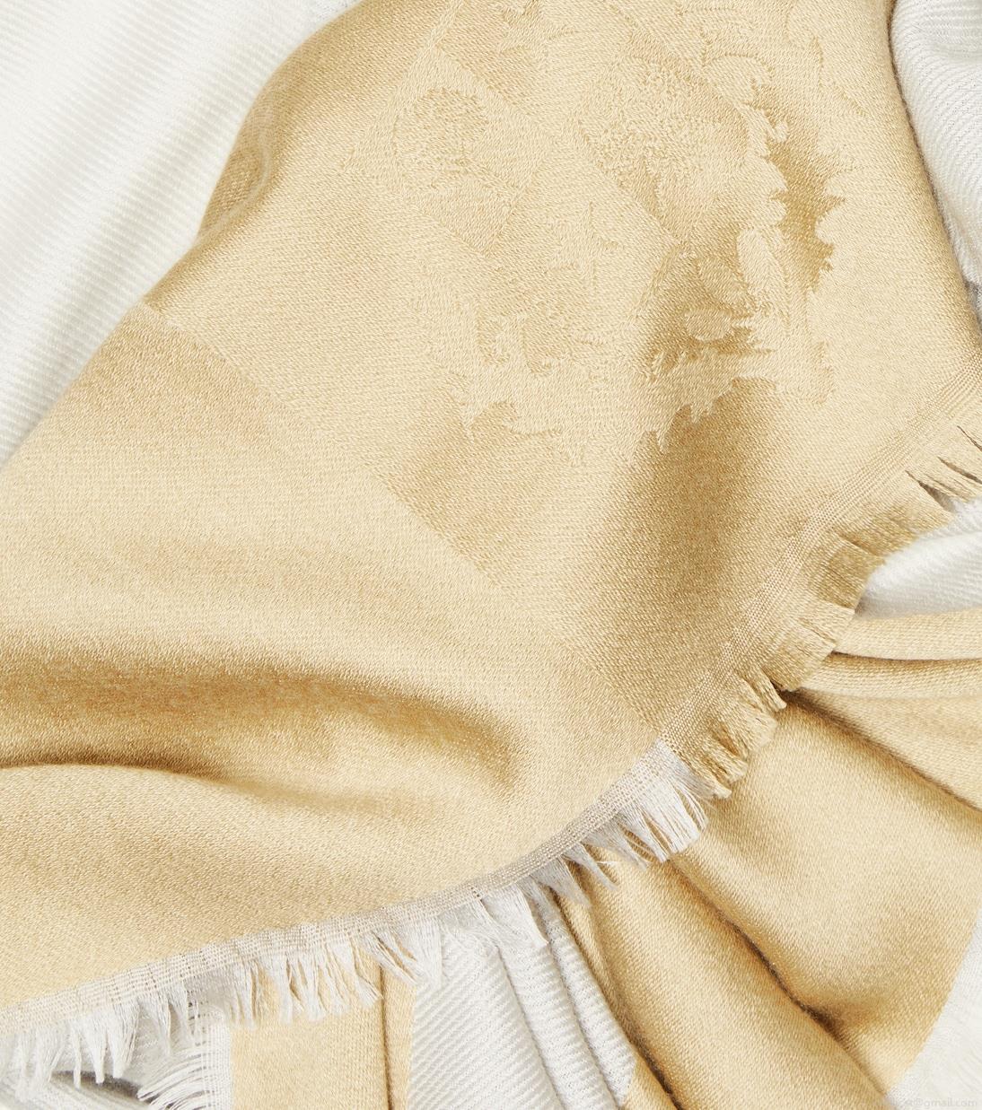 Loro PianaCashmere and silk jacquard scarf Loro PianaCashmere and silk jacquard scarf