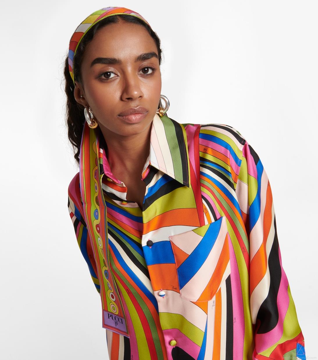 PucciIride silk scarf PucciIride silk scarf