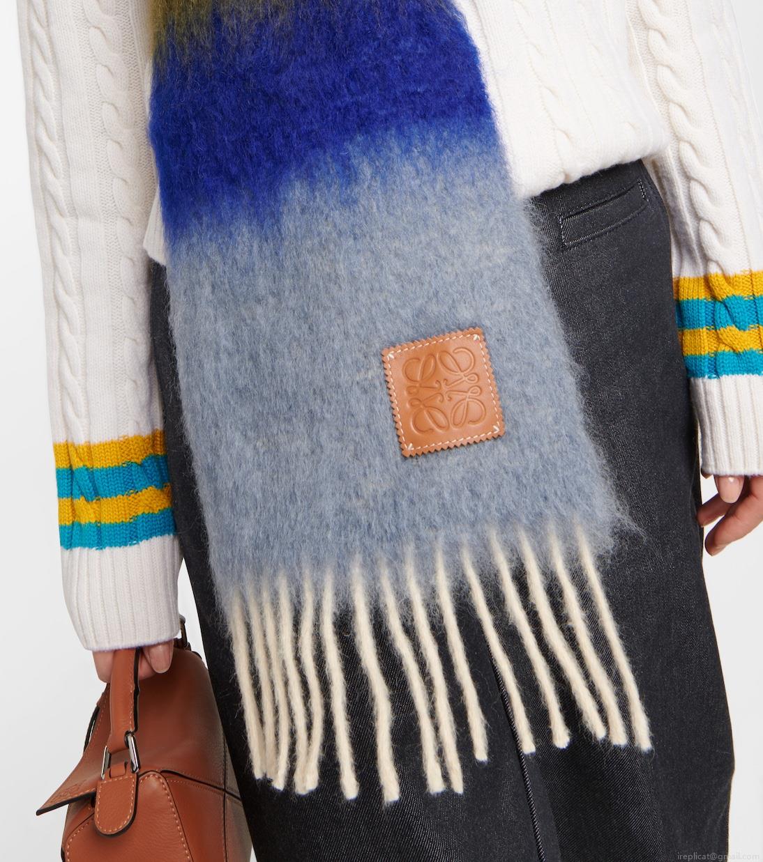 LoeweAnagram wool-blend scarf LoeweAnagram wool-blend scarf
