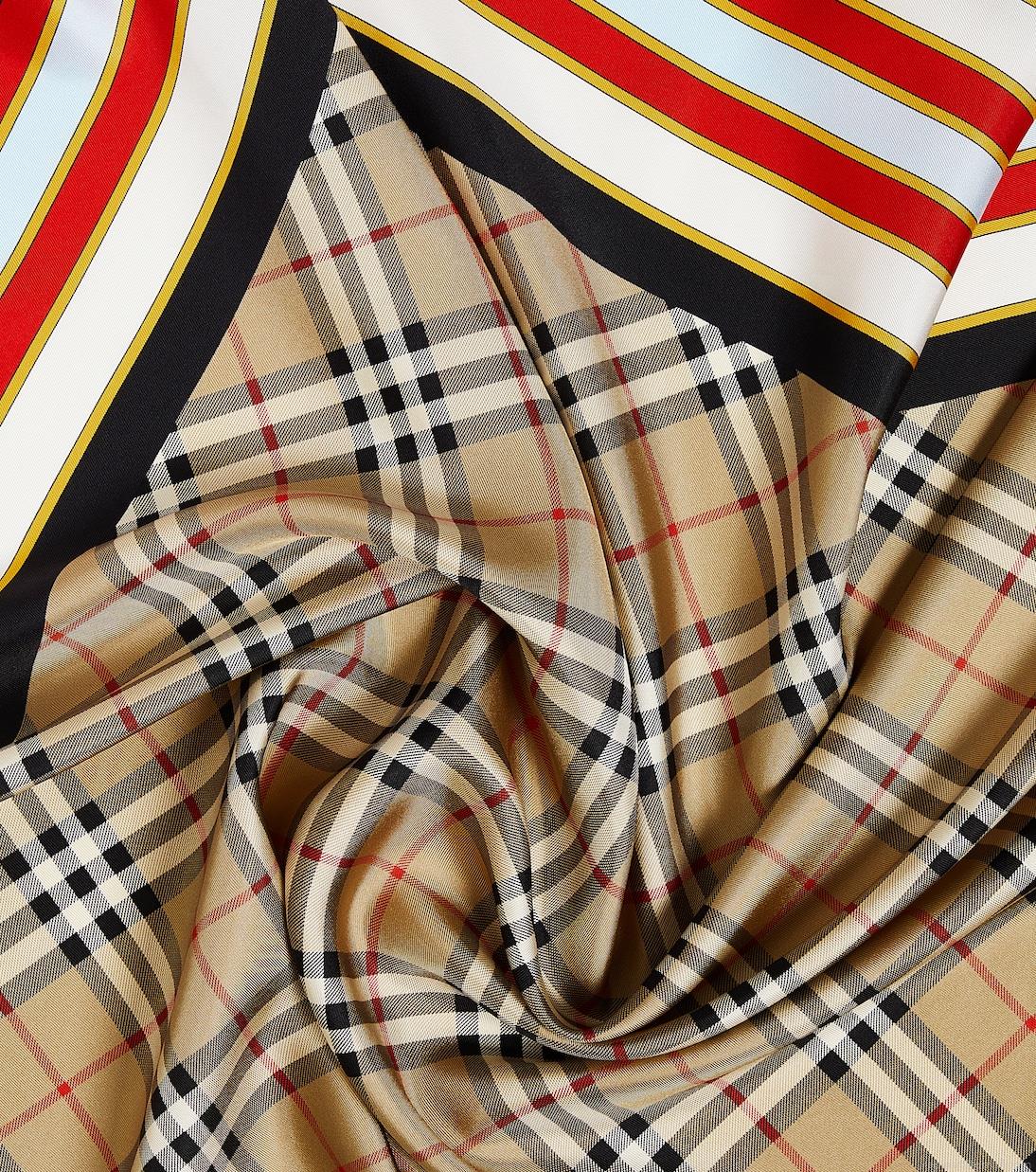 BurberryMontage silk scarf BurberryMontage silk scarf
