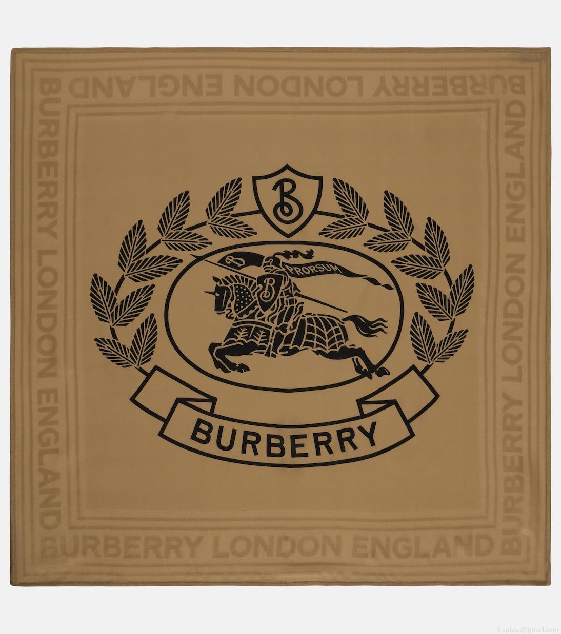 BurberryPrinted silk scarf BurberryPrinted silk scarf