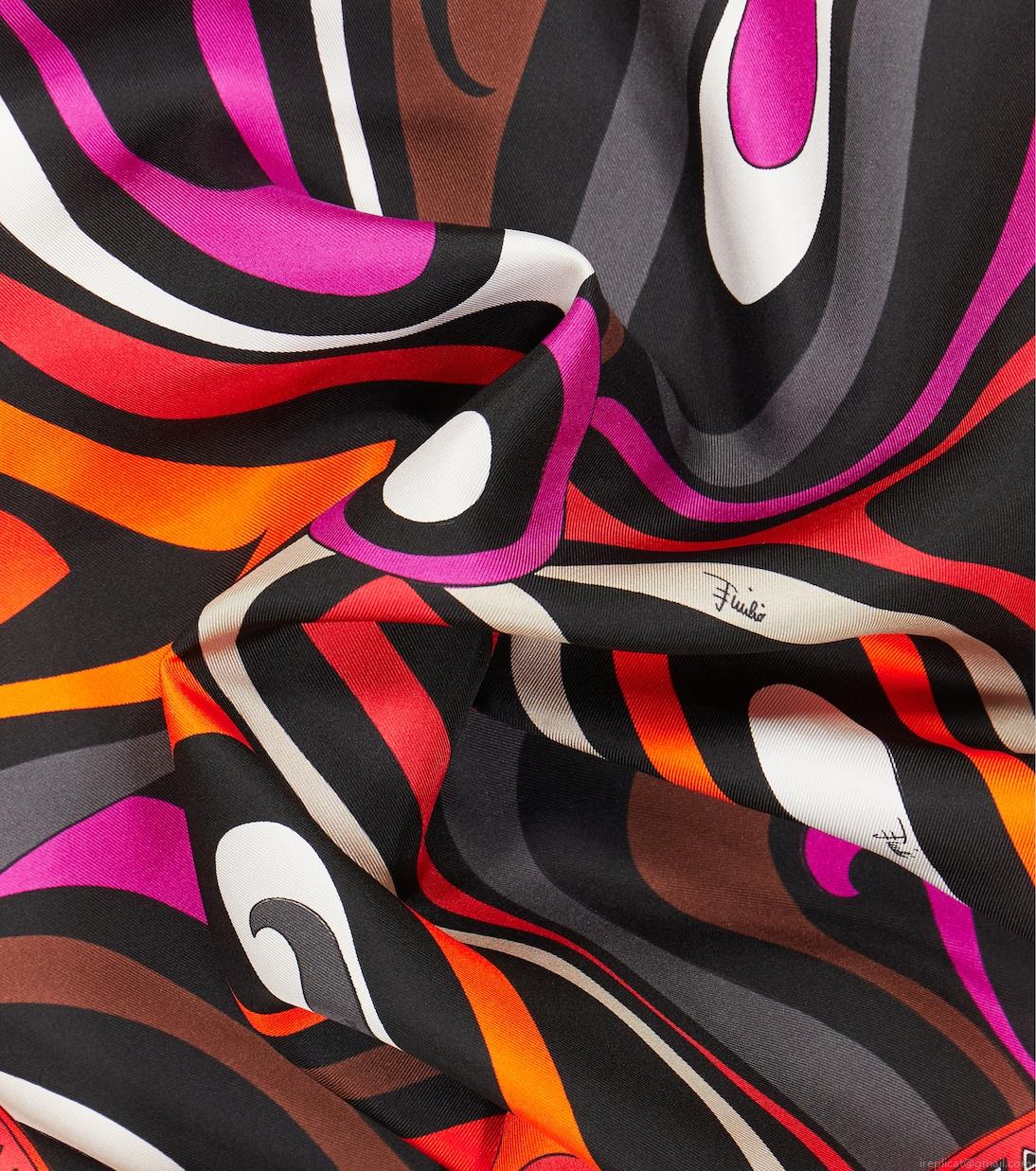 PucciMarmo silk twill scarf PucciMarmo silk twill scarf