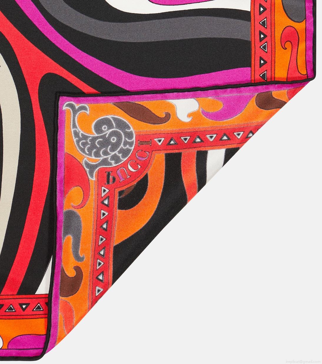 PucciMarmo silk twill scarf PucciMarmo silk twill scarf