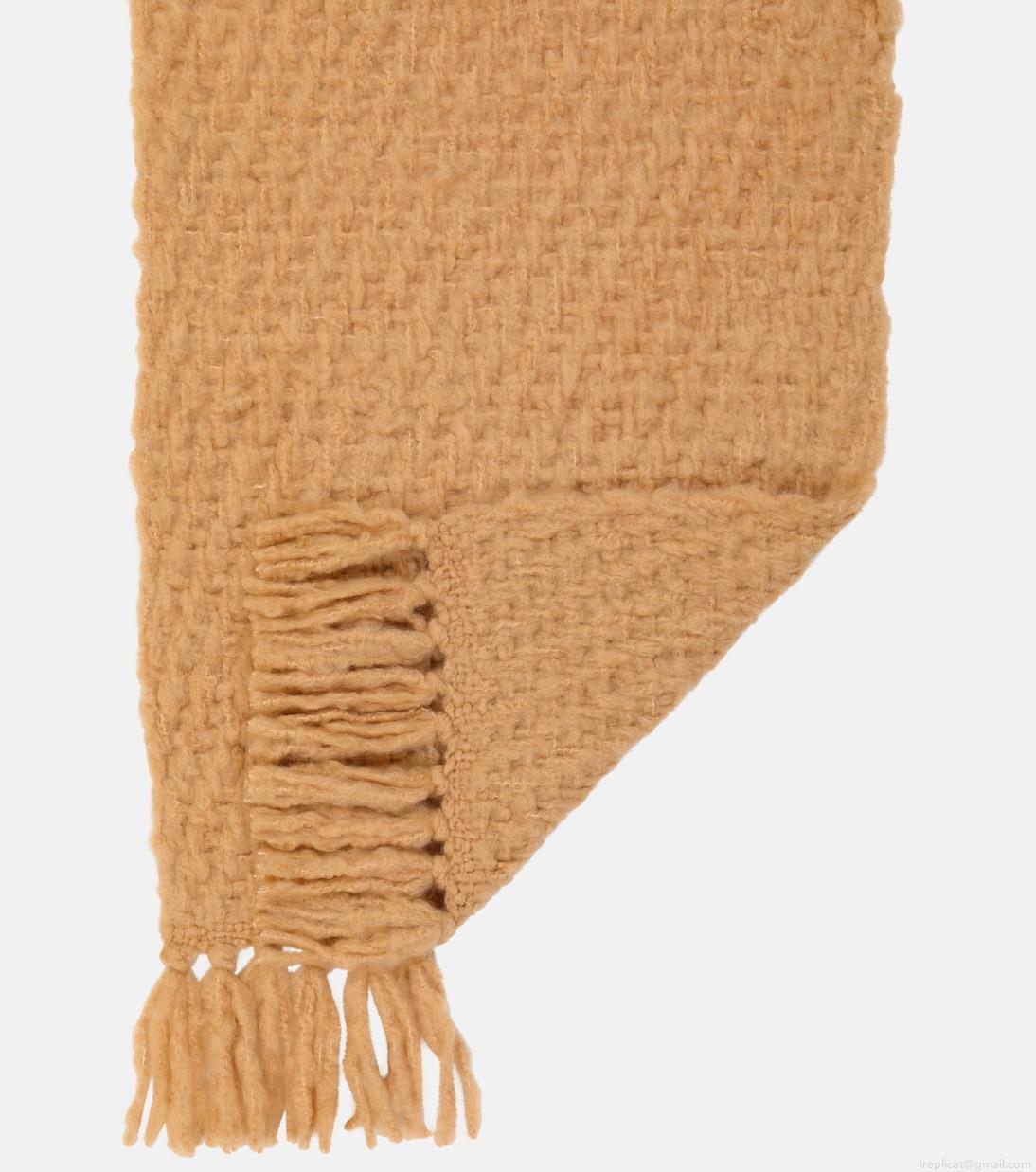 Loro PianaFringed cashmere and silk scarf Loro PianaFringed cashmere and silk scarf