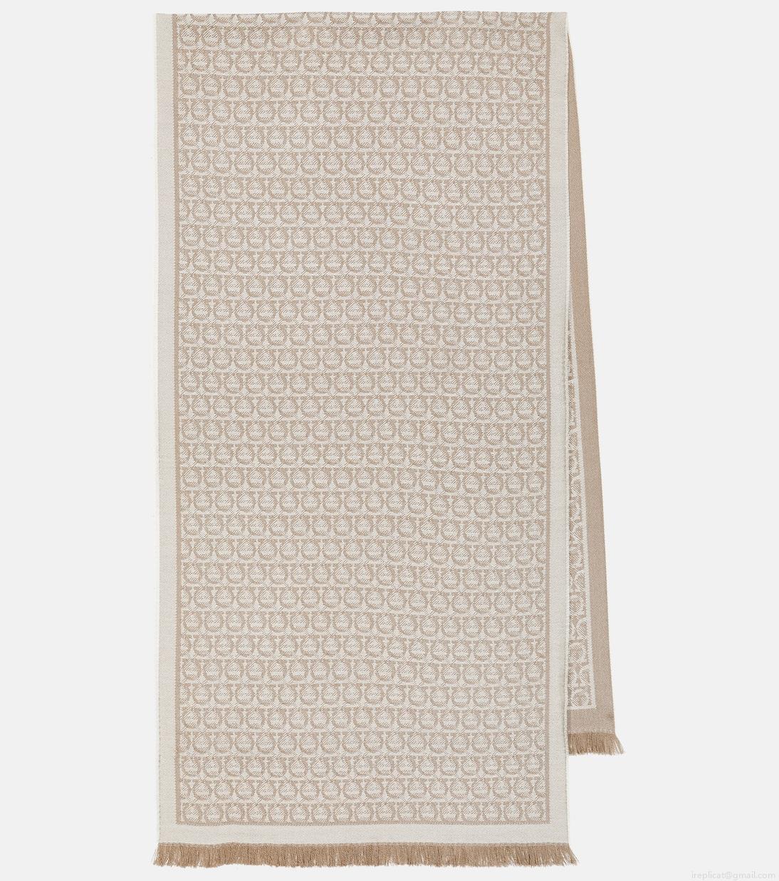 FerragamoGancini wool scarf FerragamoGancini wool scarf
