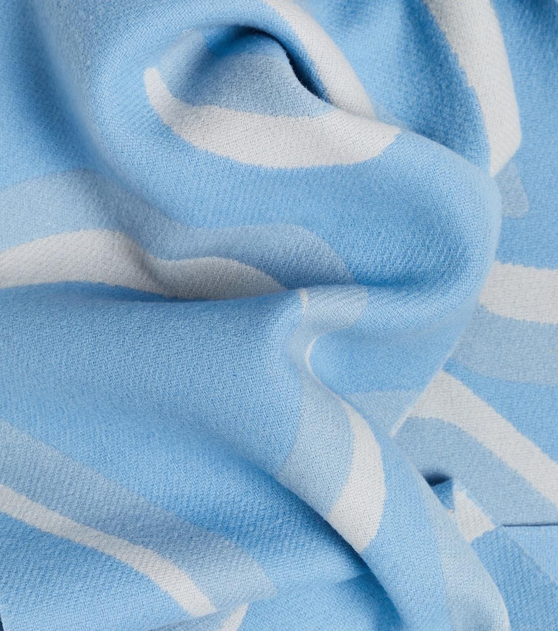 LoeweAnagram wool, cashmere, and silk scarf LoeweAnagram wool, cashmere, and silk scarf
