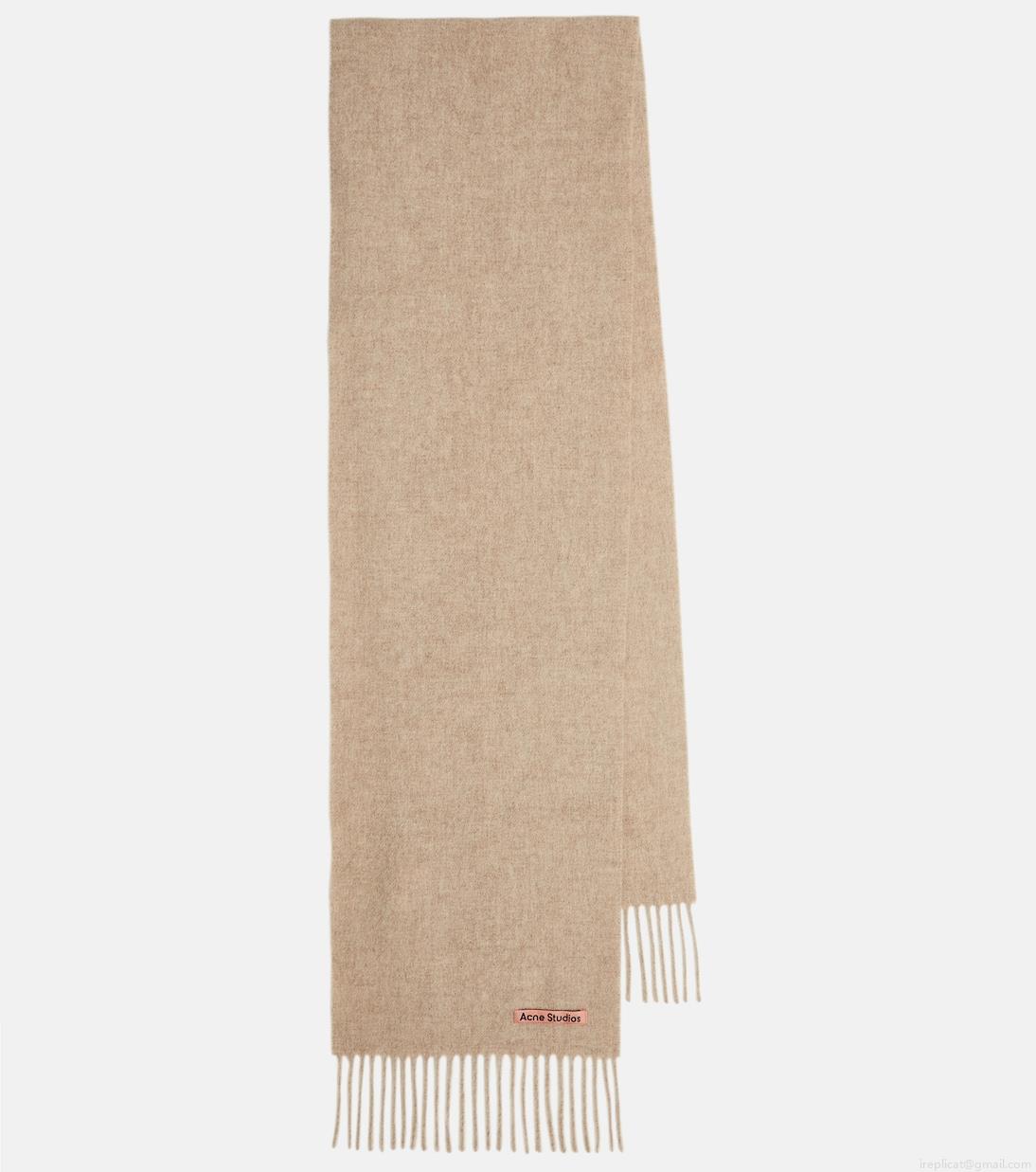 Acne StudiosCanada Skinny fringed wool scarf Acne StudiosCanada Skinny fringed wool scarf