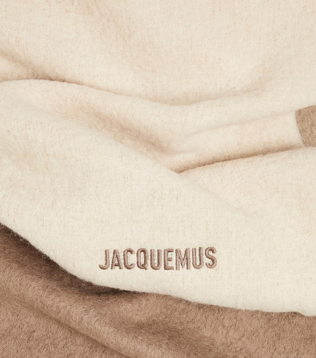 JacquemusL\'écharpe Moisson alpaca-blend scarf JacquemusL\'écharpe Moisson alpaca-blend scarf