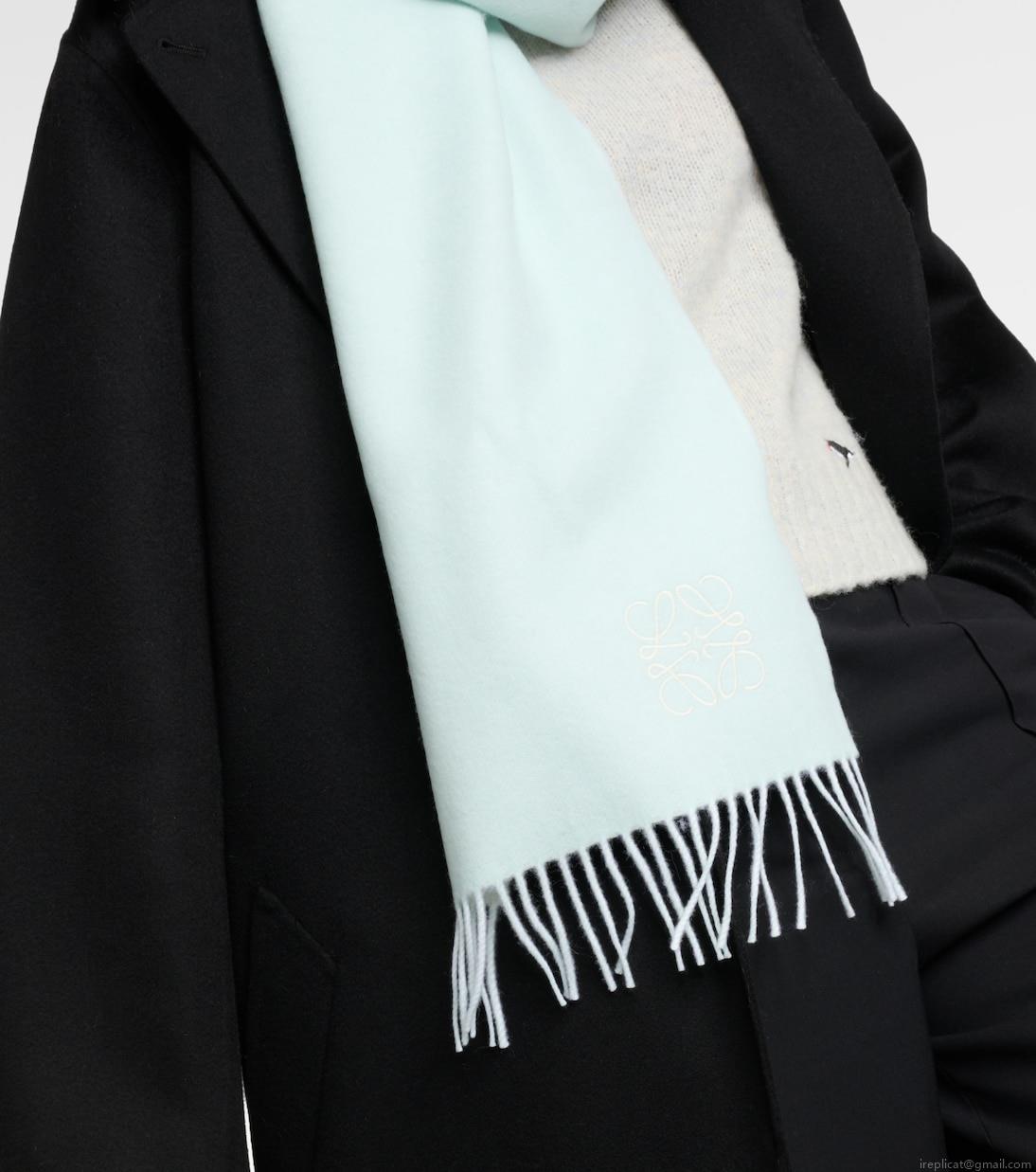 LoeweWool and cashmere scarf LoeweWool and cashmere scarf