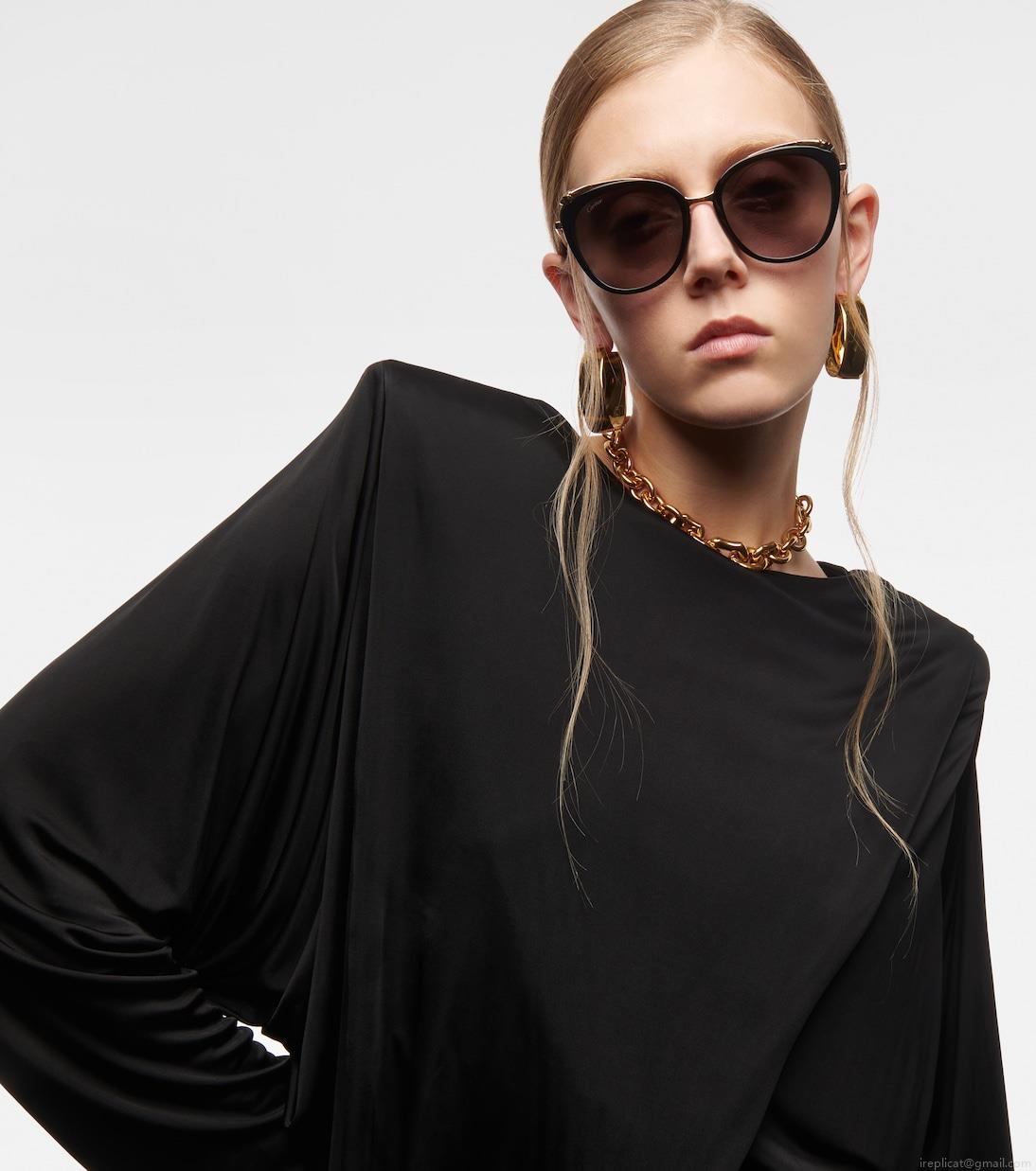 Cartier Eyewear CollectionPanthère de Cartier oversized sunglasses Cartier Eyewear CollectionPanthère de Cartier oversized sunglasses