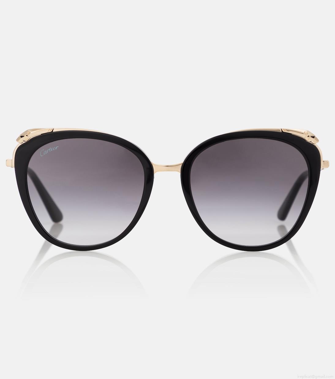 Cartier Eyewear CollectionPanthère de Cartier oversized sunglasses Cartier Eyewear CollectionPanthère de Cartier oversized sunglasses