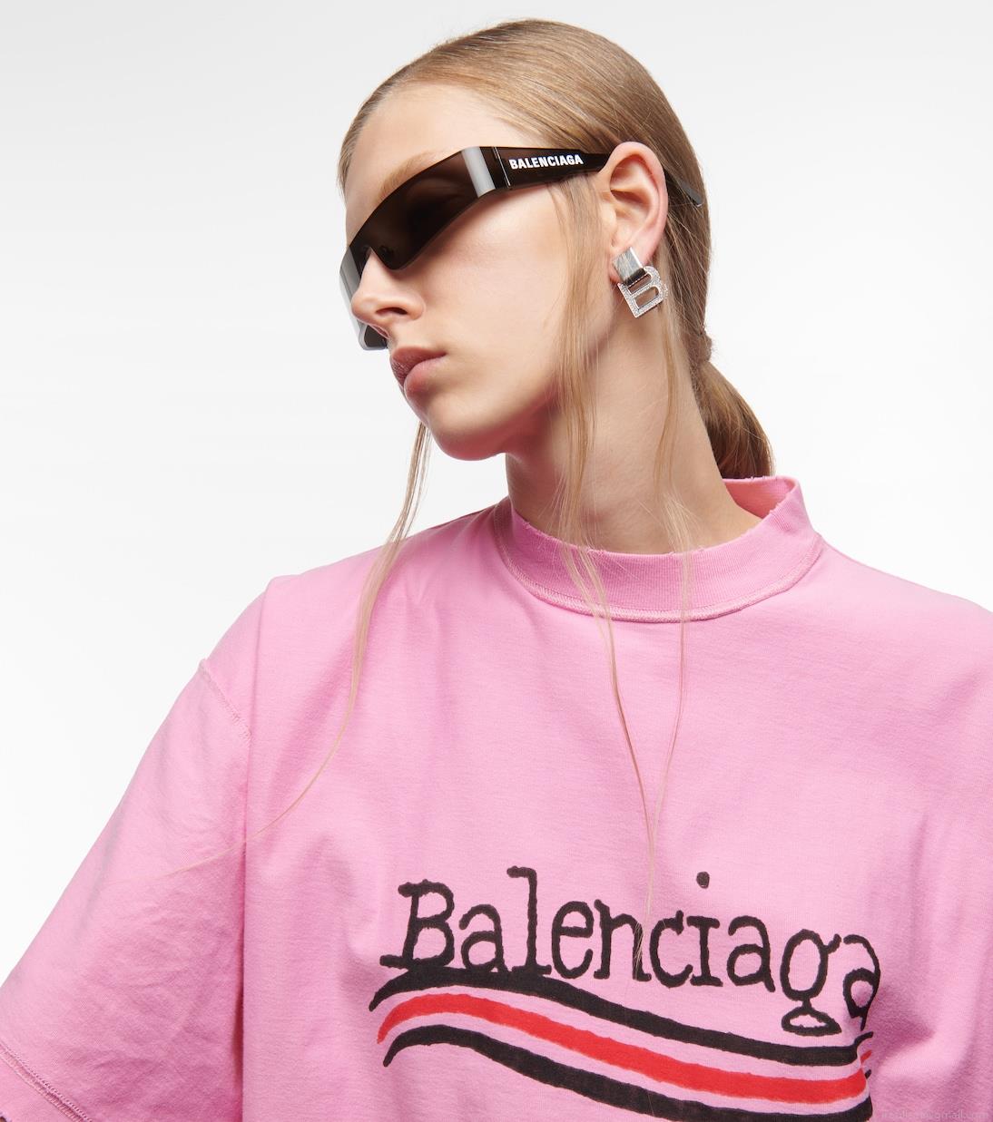 BalenciagaMono rectangular sunglasses BalenciagaMono rectangular sunglasses