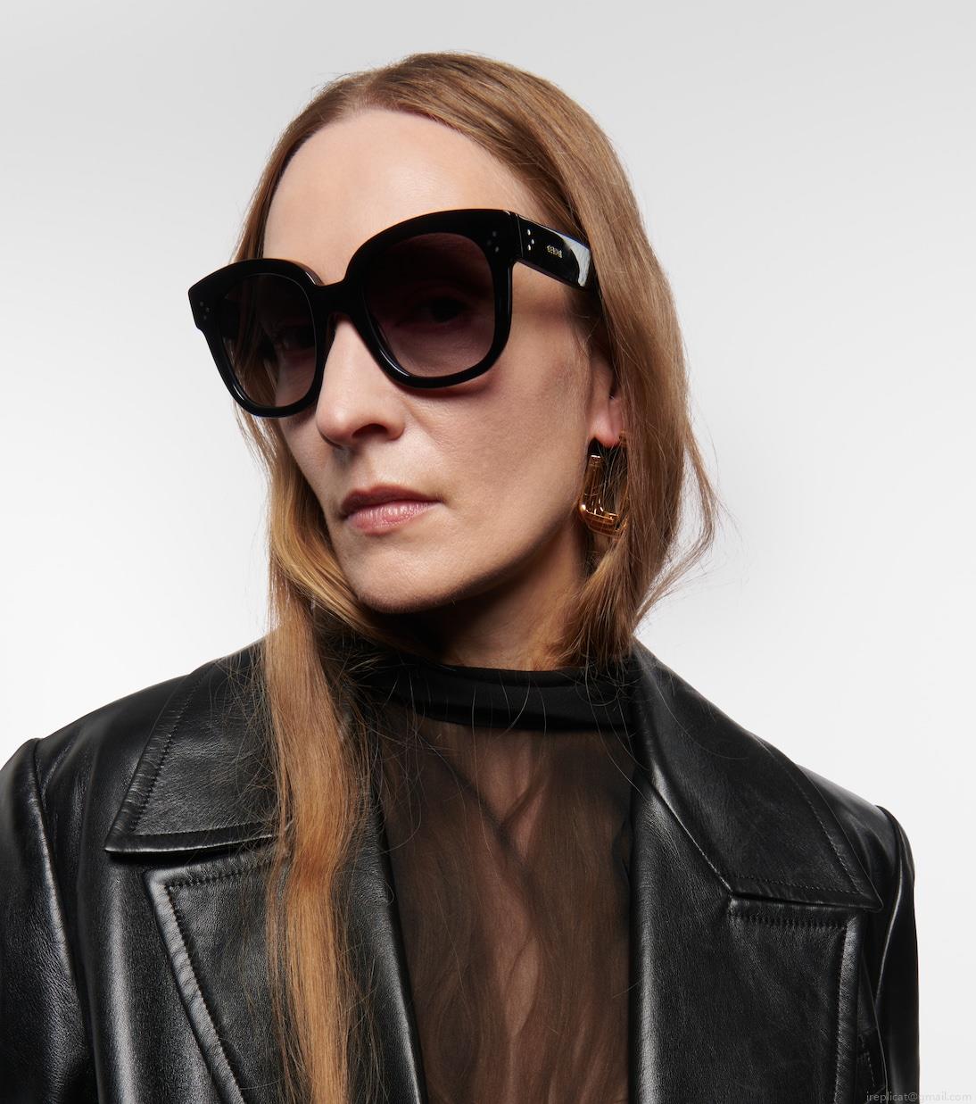 Celine EyewearD-frame acetate sunglasses Celine EyewearD-frame acetate sunglasses