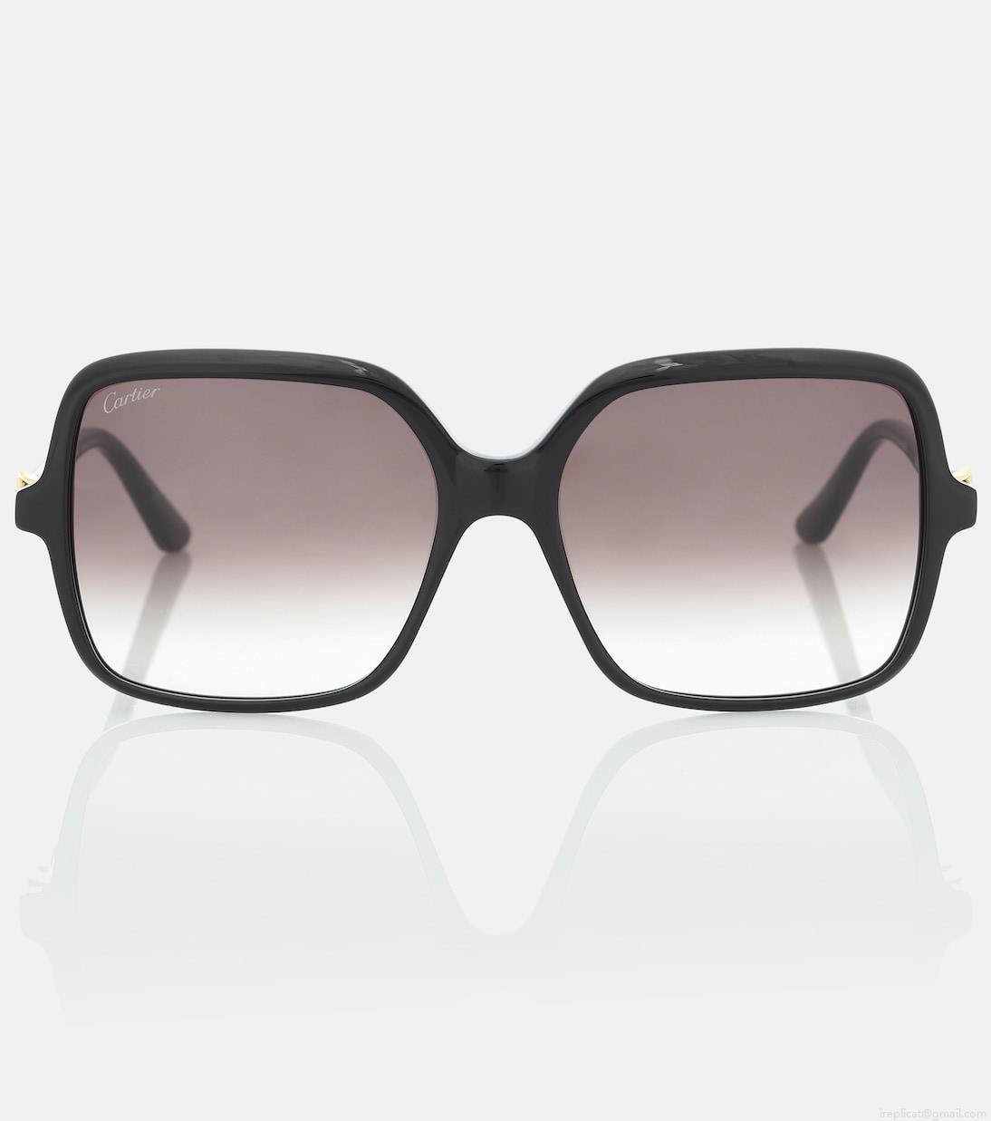 Cartier Eyewear CollectionSignature C de Cartier square sunglasses Cartier Eyewear CollectionSignature C de Cartier square sunglasses